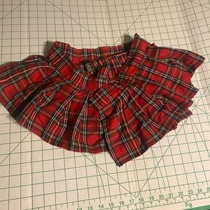 Schoolgirl mini skirt Velcro